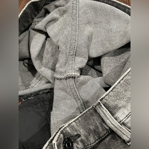 G-STAR Raw Shorts Womens Tedie Ultra High Rise Denim Faded Carbon Size 29 - Picture 13 of 16